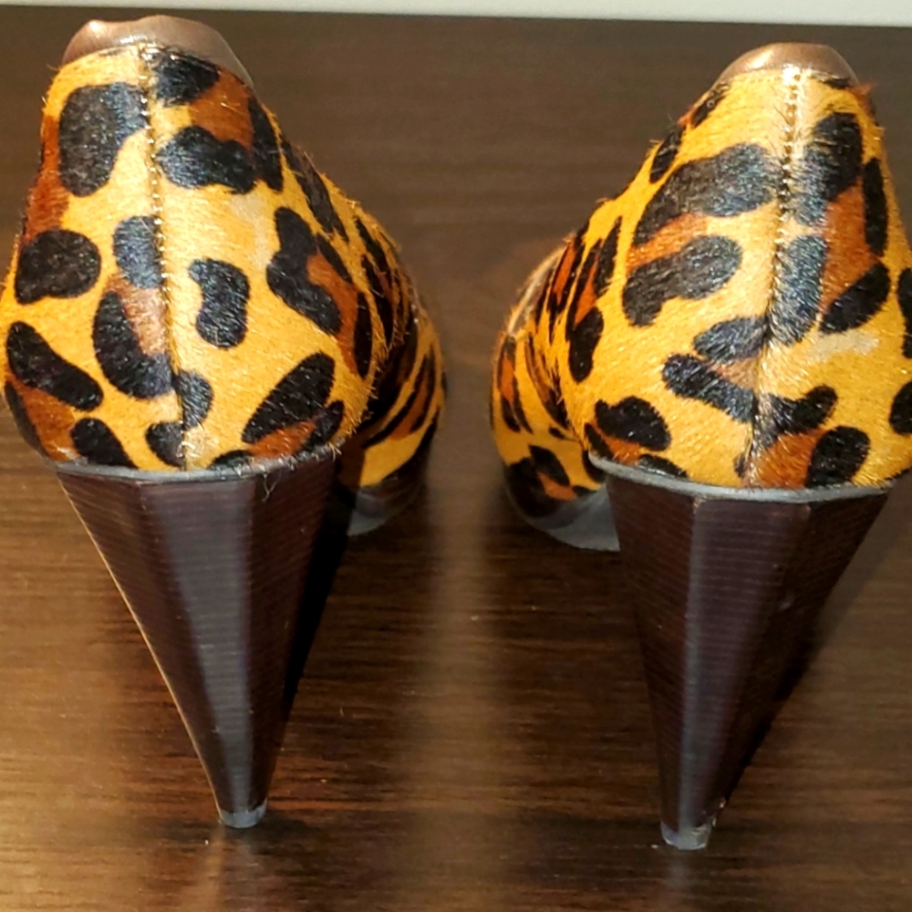 MICHAEL KORS PEEP TOE HEELS | SZ 9 - Picture 5 of 5